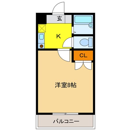 プリート田園の物件間取画像